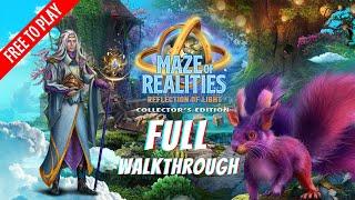 Maze of Realities 2 F2P Reflection of Light Full Walkthrough