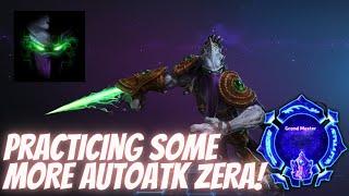 Zeratul MotN - Practicing AA Zera Build! - Grandmaster Storm League