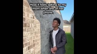 How it feels to talk to your mom#talking