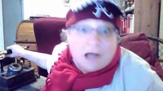 crazy alabama fan talks with auburn's coach chizak!