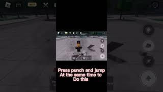 How to Do Down Kick In Combo’s In Roblox Saitama Battleground