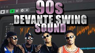 HOW TO MAKE A 90s R&B BEAT LIKE JODECI FROM SCRATCH | DEVANTE SWING!