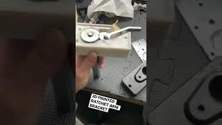 12 HOUR 3D PRINTED RATCHET ARM BRACKET 100% INFILL TRI HEXAGON PATTERN #3dprinting