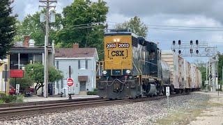 HUGE Train Passes & Then Looky Looky!  Never Know What Will Happen + Sperry Truck Goes Off Tracks