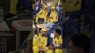 Guiding the young guns as always. Apna Mahi Bhai is a forever emotion!#GTvCSK #WhistlePodu