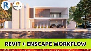 Revit+Enscape 3.0 - Exterior Render Tutorial - Workflow #10