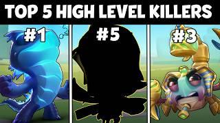 Top 5 High Level Killers  | Zooba