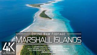 【4K】 Drone RAW Footage  These are the MARSHALL ISLANDS 2024  Majuro Atoll UltraHD Stock Video