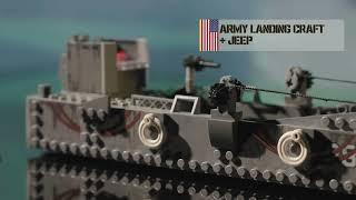 General Jim's Toys & Bricks Landing Craft Building Blocks Toy Set