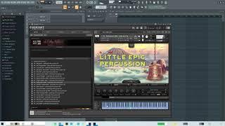 Little Epic Percussion V3.0 - KONTAKT library sound check (no talking)