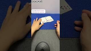 diy card trick #diy #magic