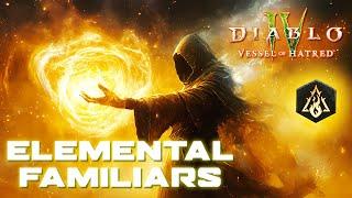 Diablo 4 Elemental Constellation Sorcerer Build - Season 6 Vessel of Hatred Familiars Guide