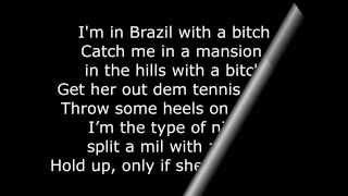 T.I. Ft. Iggy Azalea - No Mediocre (Song + Lyrics On Screen)