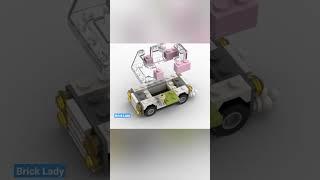 Мини Фургон мороженого из лего. LEGO. #shorts #tutorial #lego #bricklady #CAR #icecream #build