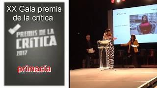 XX Gala premis de la crítica - La Maña