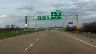 Interstate 49 - Louisiana (Exits 73 to 84) northbound