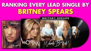 Ranking EVERY LEAD SINGLE By Britney Spears  #BritneyMarathon Ep. 10