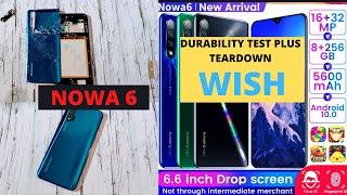 NOWA 6 $50 WISH PHONE durability Test Plus teardown be surprised what inside