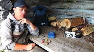 Lars Munk is showing his "secret" salmon flies.