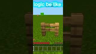 Minecraft logic  #android #herobrine #mcep