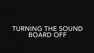Women's ministry tech training - turning the sound board on and off