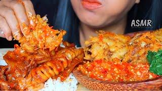 ASMR CUMI BALADO PEDAS ||MUKBANG INDONESIA #ASMR #asmrsounds #asmrvideo #seafood