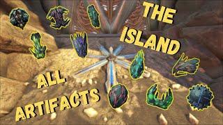 The Island - All Artifacts - Ark Survival Evolved #ark