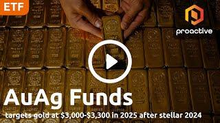 AuAg Funds targets gold at $3,000-$3,300 in 2025 after stellar 2024