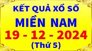 Kết quả xổ số miền nam hôm nay thứ 5 ngày 19/12/2024 (xs Tây Ninh, xs An Giang, xs Bình Thuận)