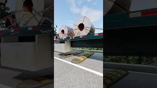 Truck and suv vs Speed Bumps #short #beamng #beamngdrive #trucksvs