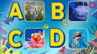 A to Z Sea Animals Song for Kids | #Preschool, #seaanimals, #Animalsong, #alphabetsong