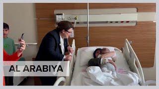 Baby and mother reunite nearly two months after Turkey's earthquake