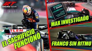 FUNCIONÓ el SACRIFICIO de CHECO  MAX con la POLE, PERO...  FRANCO sin RITMO  RESUMEN QUALY QATAR