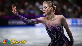 Amber Glenn's GLORIOUS free skate earns her Grand Prix Final victory in France | NBC Sports