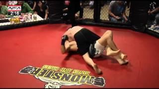 Nemesis Fighting Alliance - Brandon Aubuchon vs Sean Bevin - Black Cat Bash - March 17th, 2012