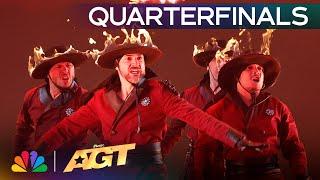 Legión's Fire Malambo Brings The HEAT! | Quarterfinals | AGT 2024