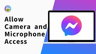 HOW TO ALLOW CAMERA AND MICROPHONE ACCESS ON FACEBOOK MESSENGER ON LAPTOP