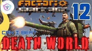 Factorio Space Age Death World:Basic kovarex enrichment setup and finally a mall | E12