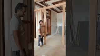 home wood Sliding Door #viral #shorts #subscribe #shortsviral