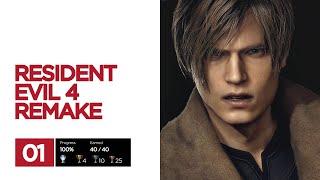 Resident Evil 4 Remake Platinum Trophy Guide 01 / Playthrough 1 (Chapter 1 & 2)