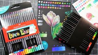 Faber Castell Black Edition Colored Pencil Review (Pencils for Trendy Teens!)