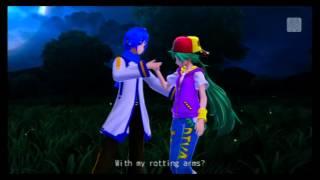 Ash Ketchum Miku vs Hidden Leaf Ninja Miku (Hatsune Miku English Sub)