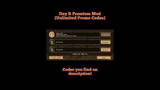 Day R Premium Mod - With Codes #shorts #gaming #viral #dayrpremium #promocodes