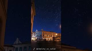 AI Art2:  Starry Night Over Historic Plaza  Magical European Evening Stroll | Wan2.1-T2V-14B