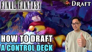This Is How To Build A Textbook Control Deck | Final Fantasy Draft | MTG Arena