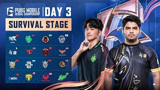 [NP] 2024 PMGC League | Survival Stage Day 3 | PUBG MOBILE Global Championship