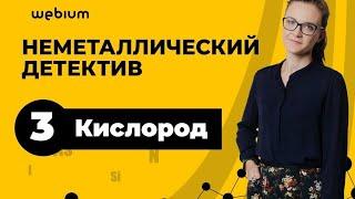 День 3. Кислород. Неметаллический детектив | ЕГЭ Химия 2020 | Таисия Фламель