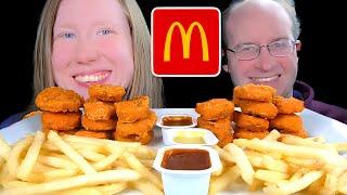 ASMR McDONALD'S SPICY NUGGETS MUKBANG EATING SOUNDS