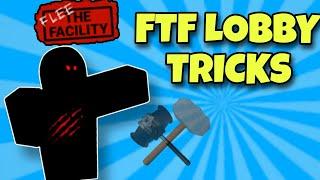 FTF LOBBY TRICKS + Halloween Update leaks(Roblox  FLee the facility)