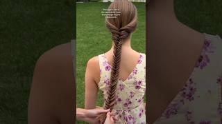 How do you think @MaddyMillard did??  #hairstyle #haircare  #fishtailbraid #hair